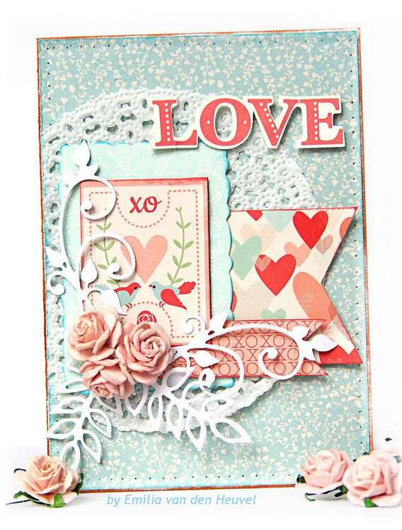 Valentine Card {Scrap with Us}