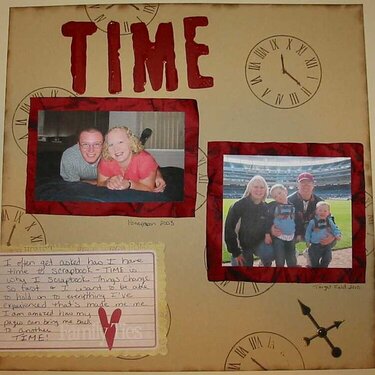 TIME - Why I scrapbook