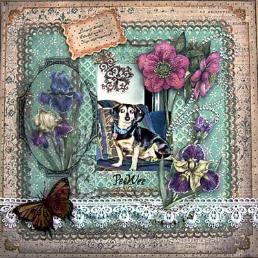 PeeWee ~Flying Unicorn &quot;Scrap Your Love - Furkids&quot; Challenge~