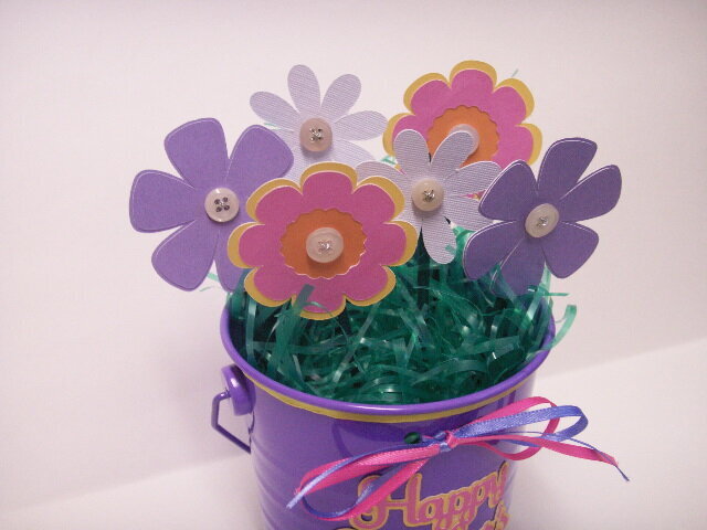 Happy Mother&#039;s Day Flower Bucket - Flowers