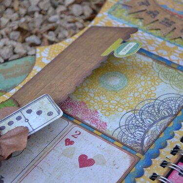 Custom Chipboard mini album