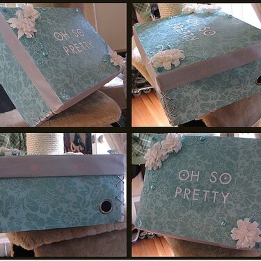 Oh So Pretty altered shoebox