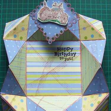 male napkin fold card 1/2