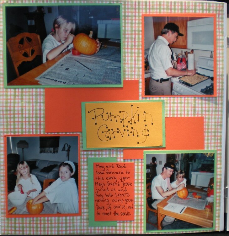 Pumpkin Carving, Page 1