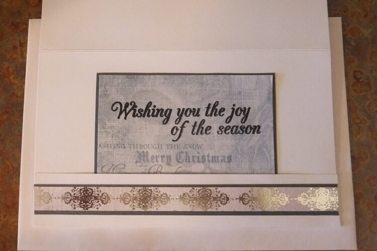 Merry Christmas (gift card holder)