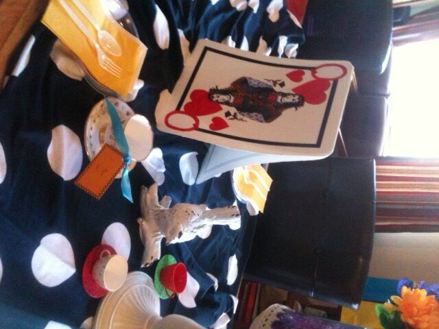 Alice in Wonderland Tea Party Tablescape