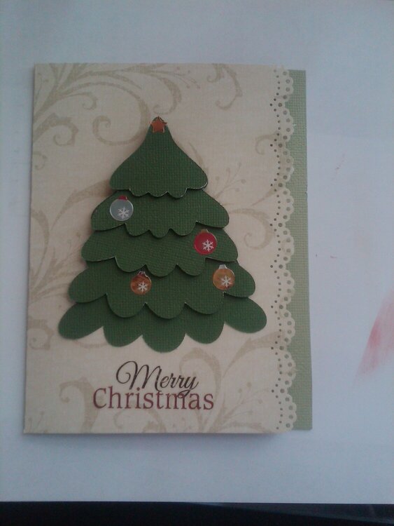 8 Christmas Cards (simple) for Workshop at Church