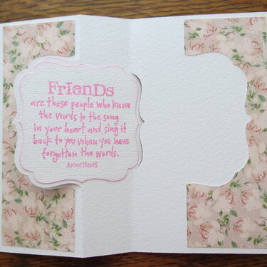 Inside Friend Flip-It Card