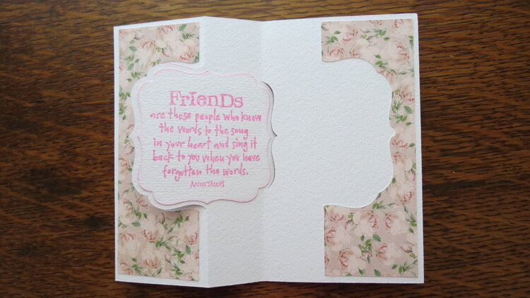 Inside Friend Flip-It Card