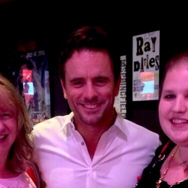 Tammy and I with Chip Esten / Deacon of Nashville