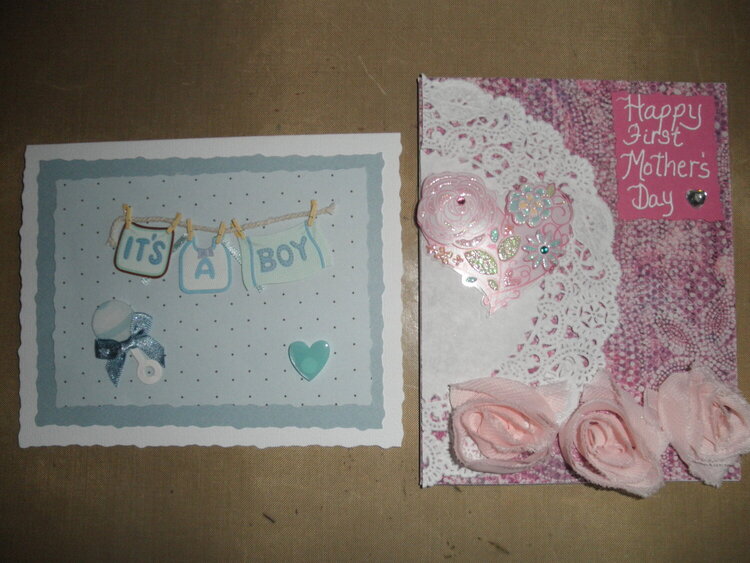 Baby &amp; 1st Mother&#039;s Day Cards