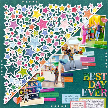 Best Day Ever Layout by Paige Evans