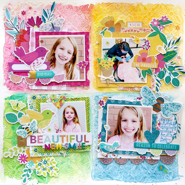 Beautiful New Smile Layout by Paige Evans