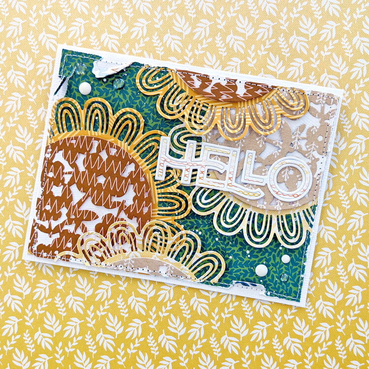 Hello Card by Paige Evans