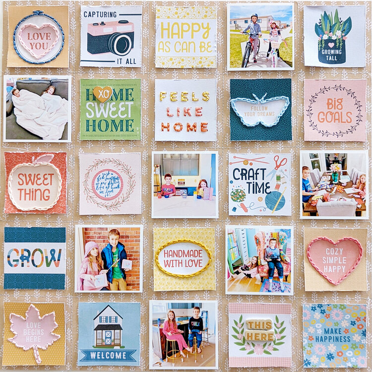 Cozy Simple Happy Layout by Paige Evans