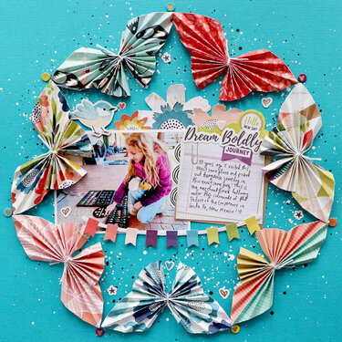 Dream Boldly Layout by Paige Evans