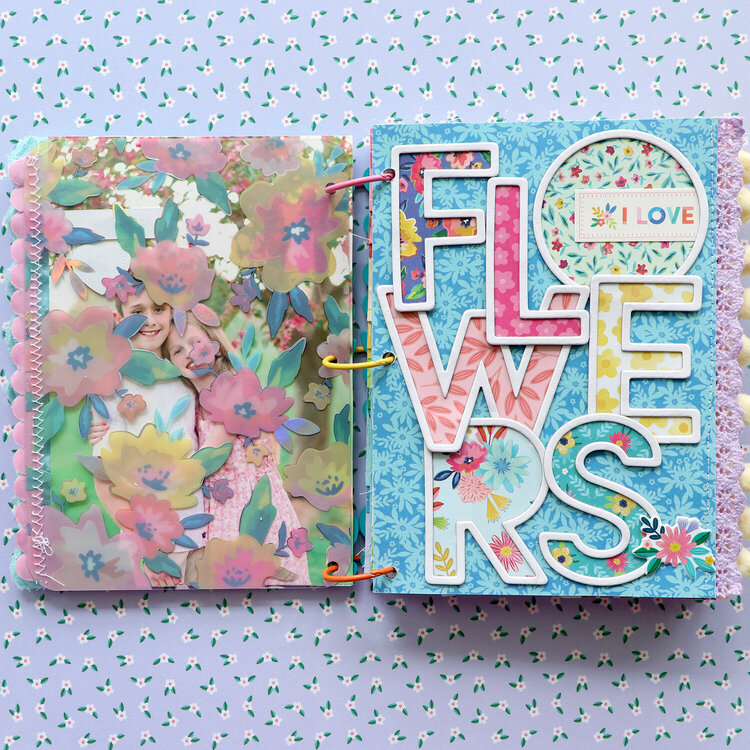 Flowers Mini Album by Paige Evans