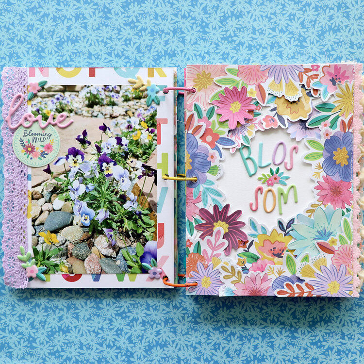 Flowers Mini Album by Paige Evans