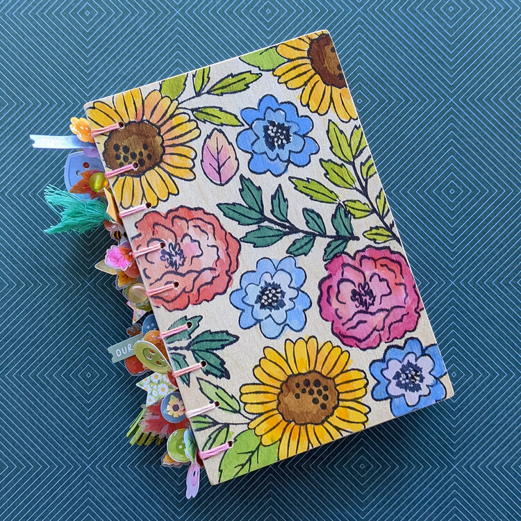 Garden Shoppe Coptic Book by Paige Evans