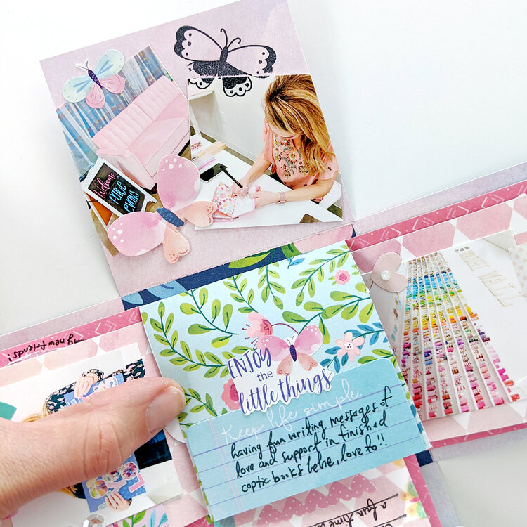 Hello Little Craft Place Exploding Box Album