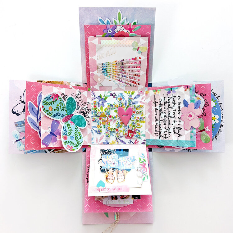 Hello Little Craft Place Exploding Box Album