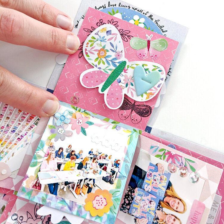 Hello Little Craft Place Exploding Box Album