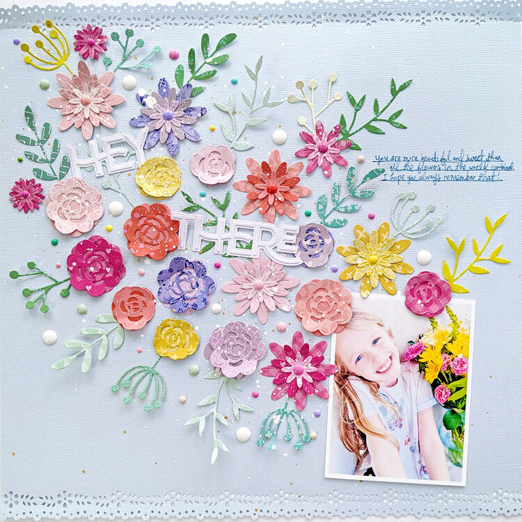 Hey There Layout by Paige Evans