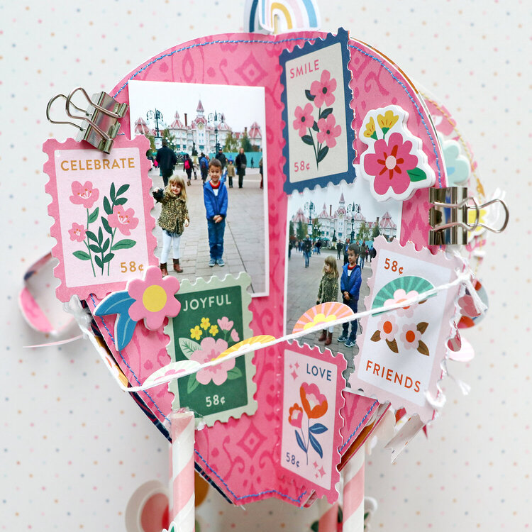 Hot Air Balloon Mini Album by Paige Evans