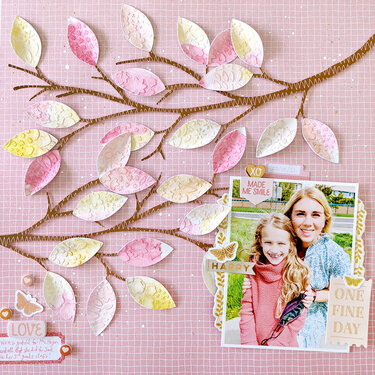 One Fine Day Layout by Paige Evans