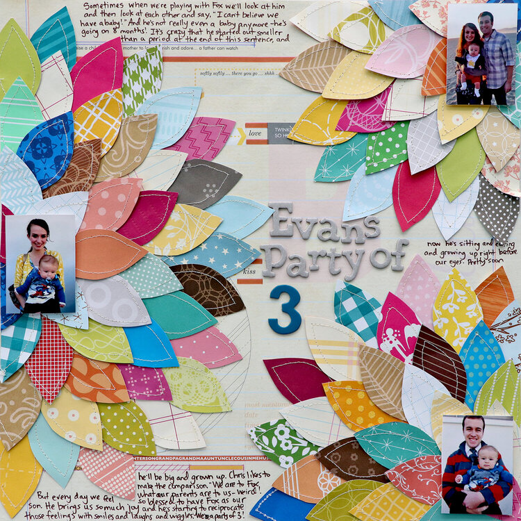 Family Game Night Layout by Paige Evans