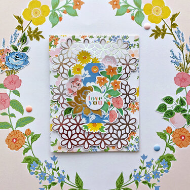 Love You Card by Paige Evans