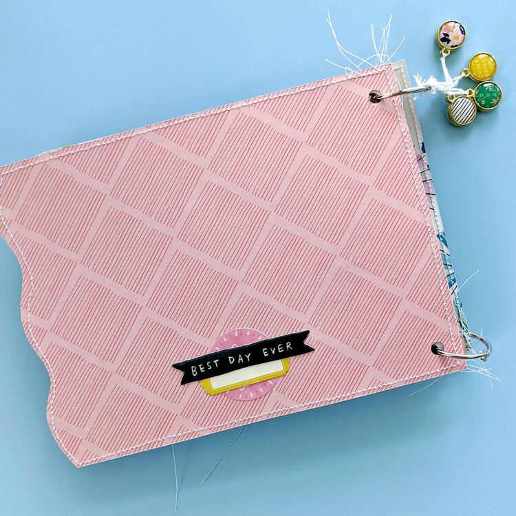 Explore Scalloped Edge Mini Album by Paige Evans