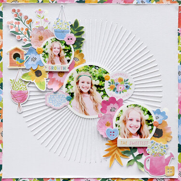 The Sweetest Layout by Paige Evans