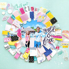 Wild & Free Layout by Paige Evans