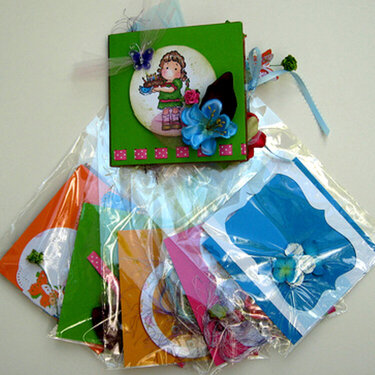 Birthday Tilda card kit