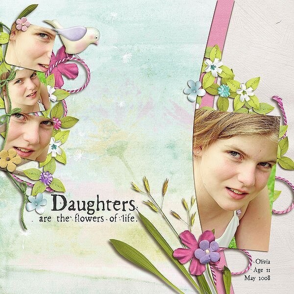 Daughters are the flowers of life