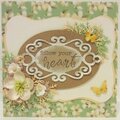 Embossed Vellum Birthday Card