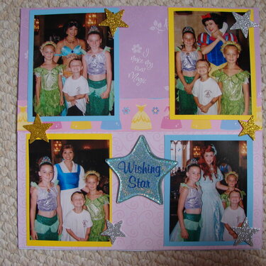 cinderella&#039;s royal breakfast matching page