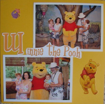 &quot;W&quot; Winnie the Pooh
