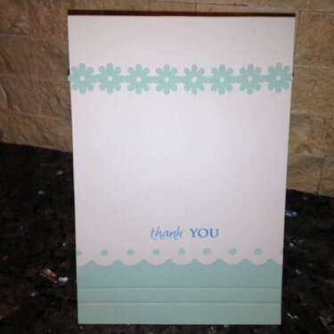 A Pastel Thank You Card