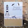 Lighthouse Birthday Card