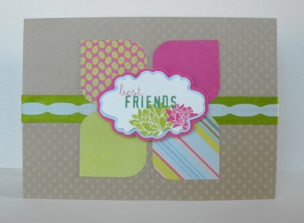 Best friends card