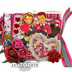 Authentique Love Notes Itty Bitty Valentine Mini