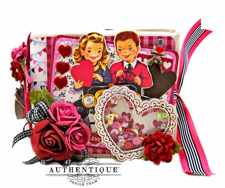 Authentique Love Notes Itty Bitty Valentine Mini