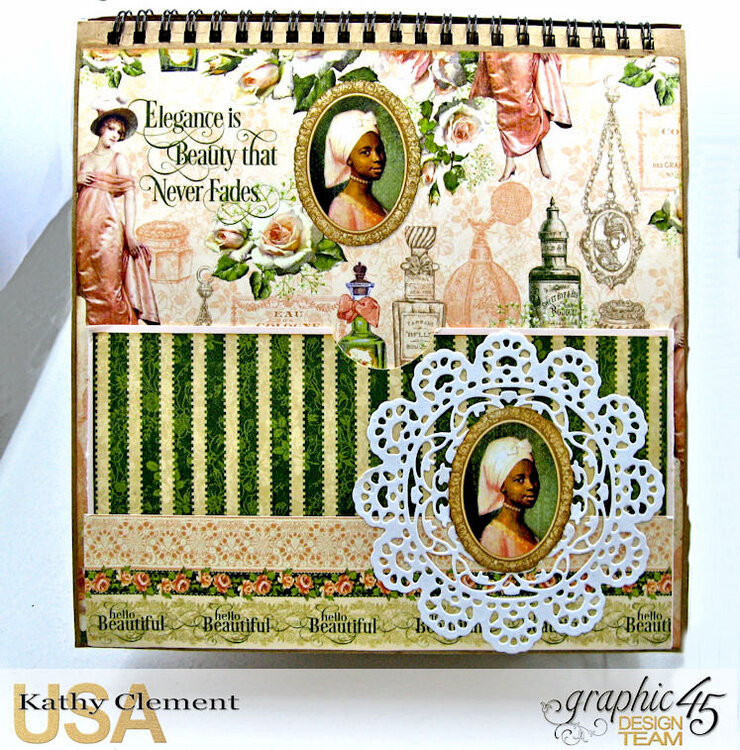 Graphic 45 Portrait of a Lady Easel Album