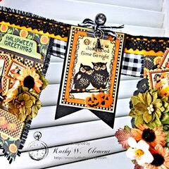 Graphic 45 Happy Hauntings Halloween Banner