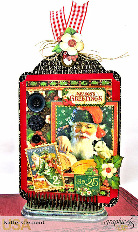 Graphic 45 St. Nicholas Quick and Easy Tags