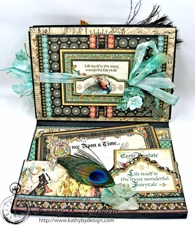 The Princess and the Peacock Box Card Folio Album