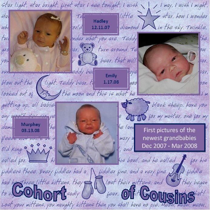 Cohort of Cousins 2008