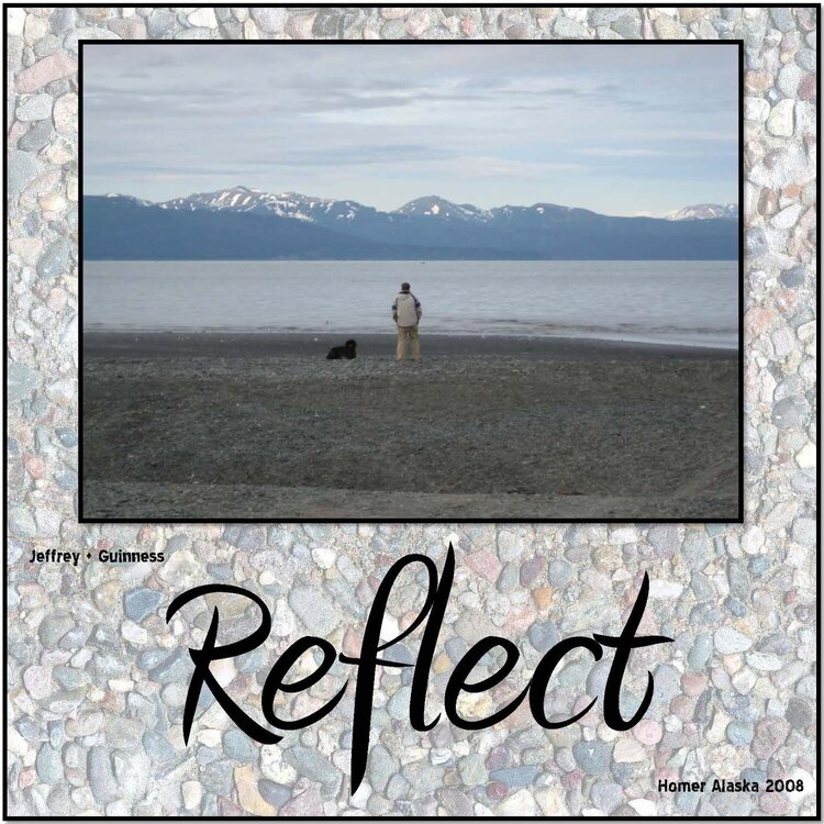 Jeff + Guinness Reflect - Homer Alaska 2008